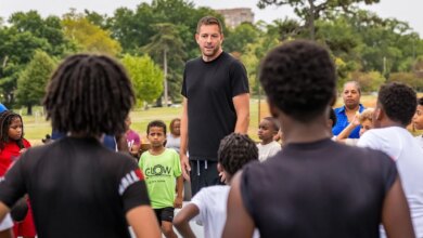 NBA Champ Hosts Basketball Clinic with Youth in Forest Park — Forest Park Forever
